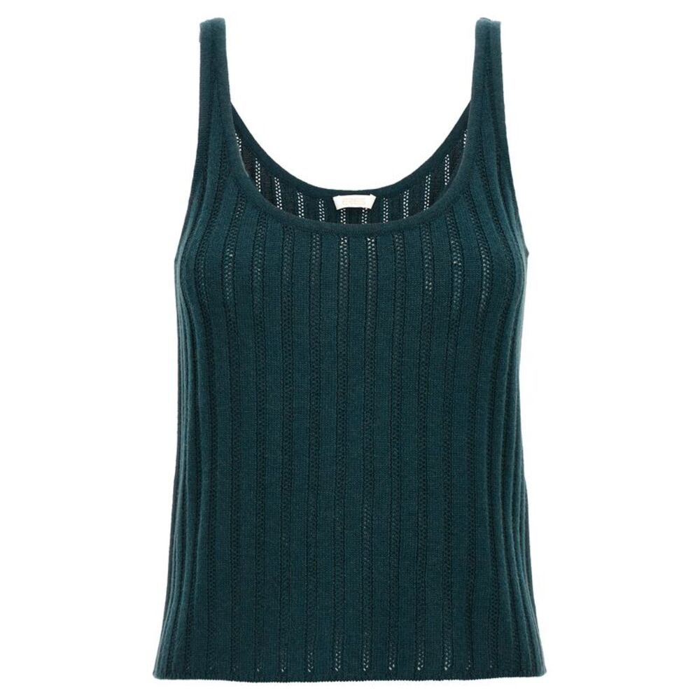 Eres Bicolor Wool Sleeveles Women's T-Shirt